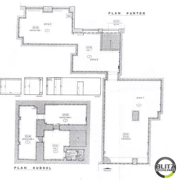 Spațiu comercial de închiriat Andrei Mureşanu - 22206SIC | BLITZ Cluj-Napoca | Poza1