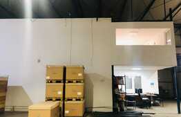 1800 de mp hala cu 300 mp de birouri, acces la 2 rampe