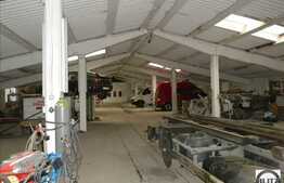 1300 mp spatiu cu 2100 mp de teren in zona Gilau!