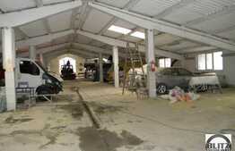 1300 mp spatiu cu 2100 mp de teren in zona Gilau!