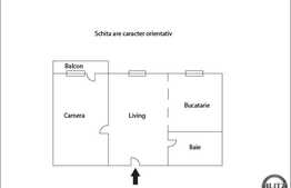 Apartament cu 2 camere de vanzare, semidecomandat in zona strazii Motilor