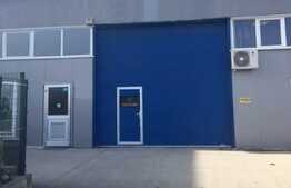 Hala cu birouri, finisata