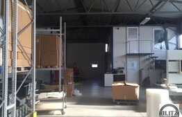 Hala cu birouri, finisata