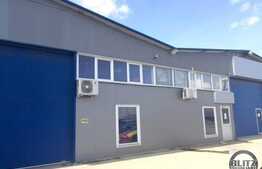 Hala cu birouri, finisata