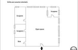Inchiriere spatiu pentru depozitare 350 mp, semicentrala, cu lift marfa