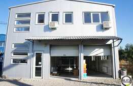 Hala 550 mp cu: centrala termica, sape elicopterizate si usi automatizate.