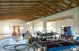 Spatiu industrial 850 mp, plus cladire de birouri 80 mp. Acces tir!