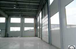 Hala de inchiriat 1400 mp, 1000 mp curte, acces tir, imobil 2014