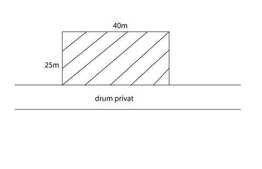 Teren de vanzare 1000 mp, pozitionat intr-o zona linistita cu acces facil