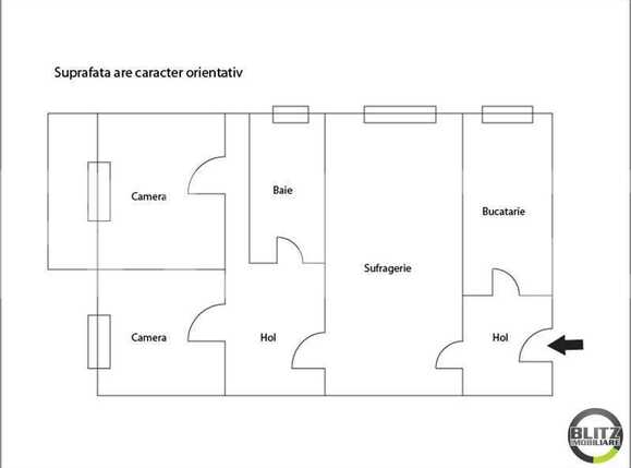Apartament de vânzare 3 camere Gheorgheni - 2258AV | BLITZ Cluj-Napoca | Poza11