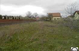 Vanzare teren 580 mp, front 22 ml, zona linistita de case, POT 35 % CUT 0.9