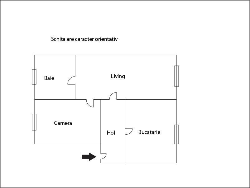 Apartament de vânzare 2 camere Central - 2264AV | BLITZ Cluj-Napoca | Poza1