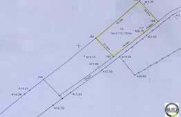 Teren de vanzare in zona Eugen Ionesco, 1110 mp cu front 50 ml
