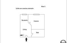 De vanzare apartament 3 camere, cu scara interioara, 70 mp utili