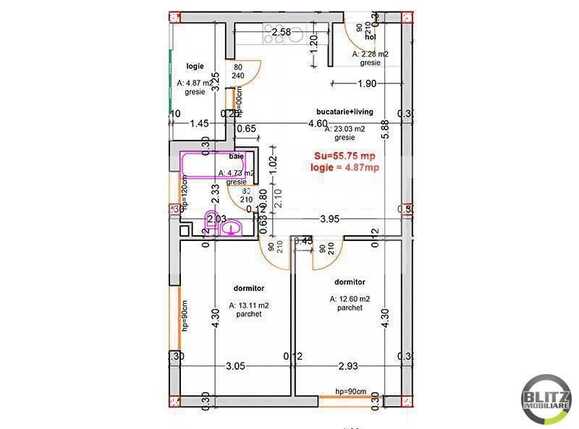 Apartament de vânzare 2 camere Manastur - 2272AV | BLITZ Cluj-Napoca | Poza5