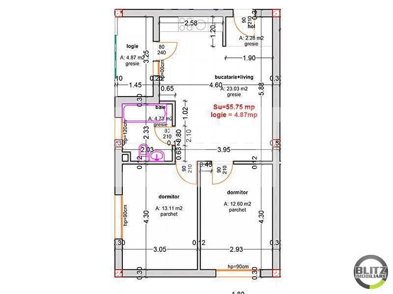 Apartament de vânzare 2 camere Manastur - 2272AV | BLITZ Cluj-Napoca | Poza5