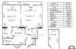 De vanzare apartament cu 2 camere, 80 mp utili, terasa de 12 mp, zona Garii