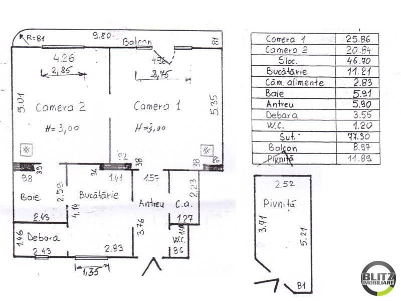 Apartament de vânzare 2 camere Central - 2274AV | BLITZ Cluj-Napoca | Poza7