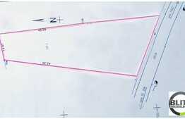 Teren de vanzare in zona Faget, 1925 mp si front de 36 ml