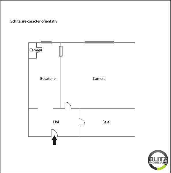 Garsonieră de vânzare Marasti - 228AV | BLITZ Cluj-Napoca | Poza1