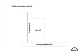Vanzare 2000 teren mp, 2 fronturi la strada , 70 ml si 12 ml, zona Buna Ziua