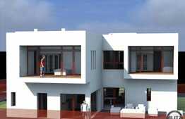 Teren de vanzare, 1014 mp cu autorizatie de constructie duplex!