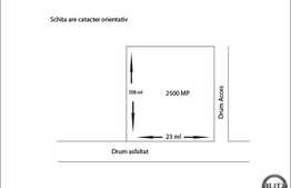 Teren de vanzare in Borhanci, 2500 mp. Toate utilitatile la front!