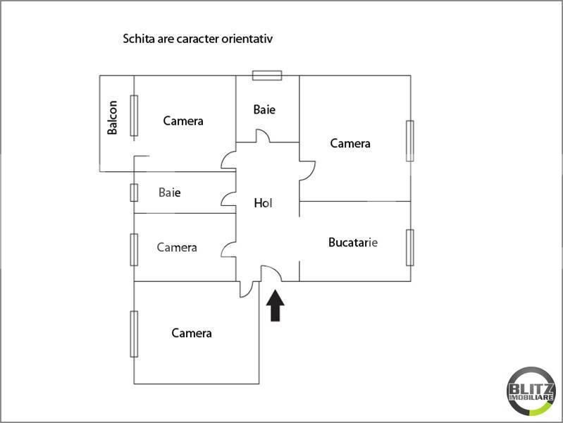 Apartament de vânzare 4 camere Gheorgheni - 2283AV | BLITZ Cluj-Napoca | Poza8