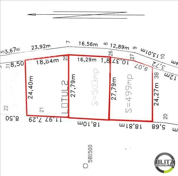 Teren de vânzare Floreşti - 22856TV | BLITZ Cluj-Napoca | Poza4