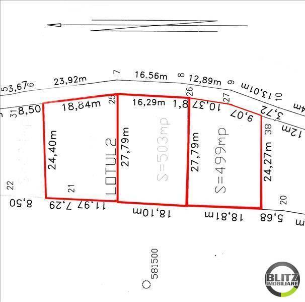 Teren de vânzare Floreşti - 22856TV | BLITZ Cluj-Napoca | Poza1