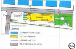 Teren 2688 mp, cu autorizatie de constructie hala, curent trifazic