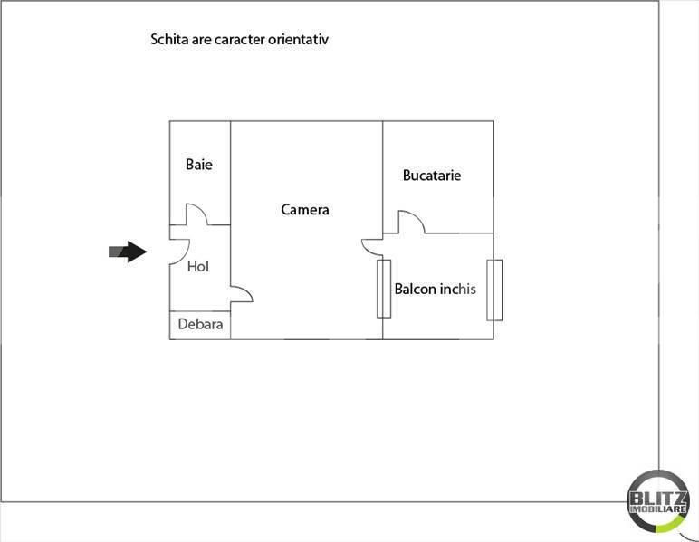 Garsonieră de vânzare Gheorgheni - 2295AV | BLITZ Cluj-Napoca | Poza8