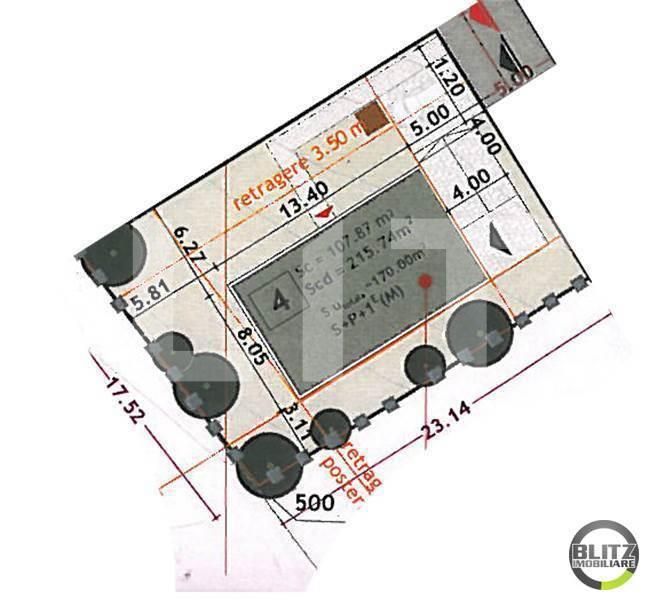 Teren de vânzare Andrei Mureşanu - 22960TV | BLITZ Cluj-Napoca | Poza2