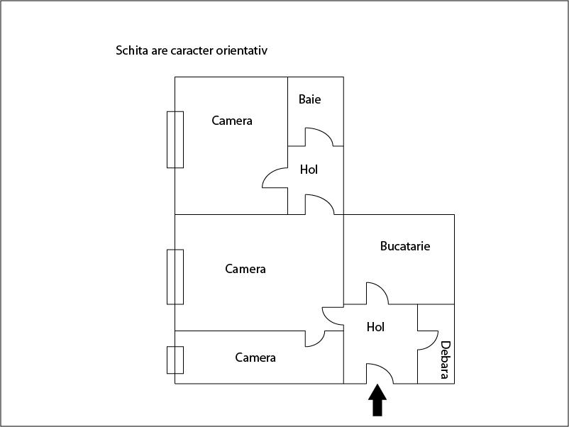 Apartament de vânzare 3 camere Manastur - 2299AV | BLITZ Cluj-Napoca | Poza1