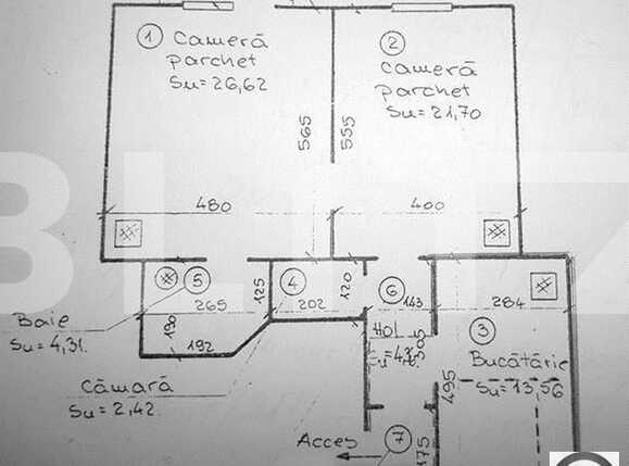 Apartament de vânzare 2 camere Central - 2301AV | BLITZ Cluj-Napoca | Poza1
