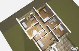 Vanzare teren 288 mp, cu Autorizatie de Constructie!