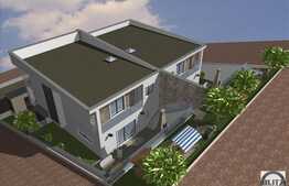 Teren 591 mp, front 22 ml, autorizatie constructie duplex in curs de obtinere