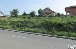 Teren de vanzare 818 mp, front stradal 47 ml, zona linistita de case/vile