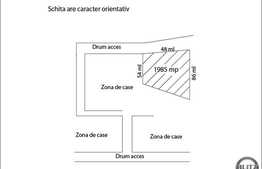Teren situat in Chinteni, 1987 mp, front de 48 ml, utilitati in zona