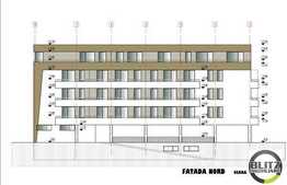Teren cu proiect pentru 35 apartamente cu 2 camere, spatii birouri, comerciale!