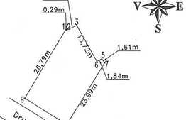 Vanzare teren cu 450 mp, orientare Sud-Est