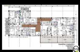 Pentru dezvoltatori imobiliari. Proiect propus D+P+4E+5R.