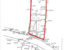 Teren de vanzare 317 mp, front 12 ml, ideal constructie casa