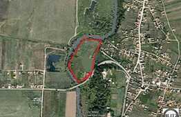 Teren 3,5 ha! Moara din Jucu! Lac de pesti!  Situat la soseaua principala.