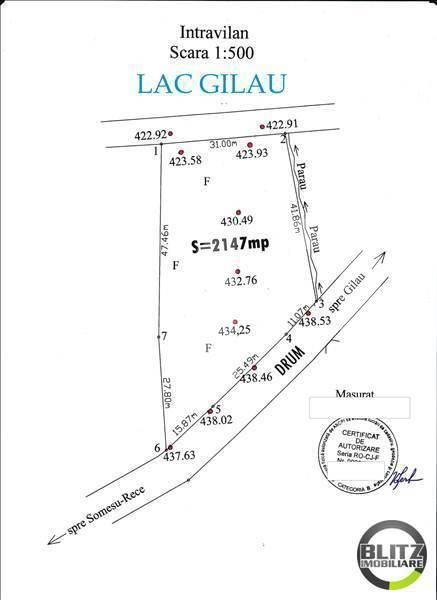 Teren de vânzare Andrei Mureşanu - 23382TV | BLITZ Cluj-Napoca | Poza11
