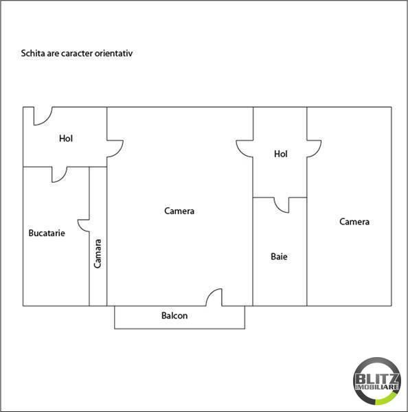 Apartament de vanzare 2 camere Gheorgheni - 234AV | BLITZ Cluj-Napoca | Poza1