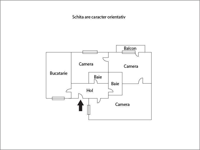 Apartament de vânzare 3 camere Central - 23441AV | BLITZ Cluj-Napoca | Poza1