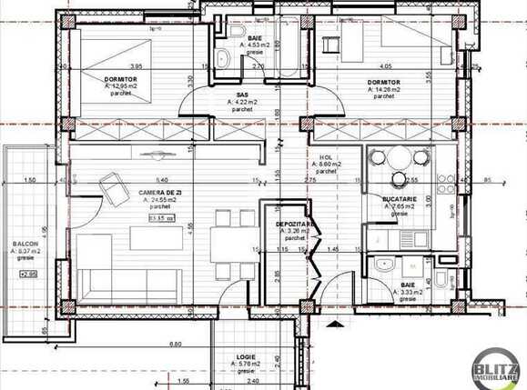 Apartament de vânzare 3 camere Borhanci - 23483AV | BLITZ Cluj-Napoca | Poza2