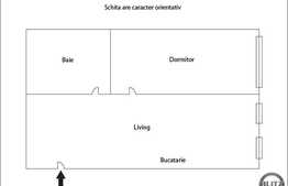 De vanzare demisol, 2 camere, 44 mp! Zona strazii Florilor!