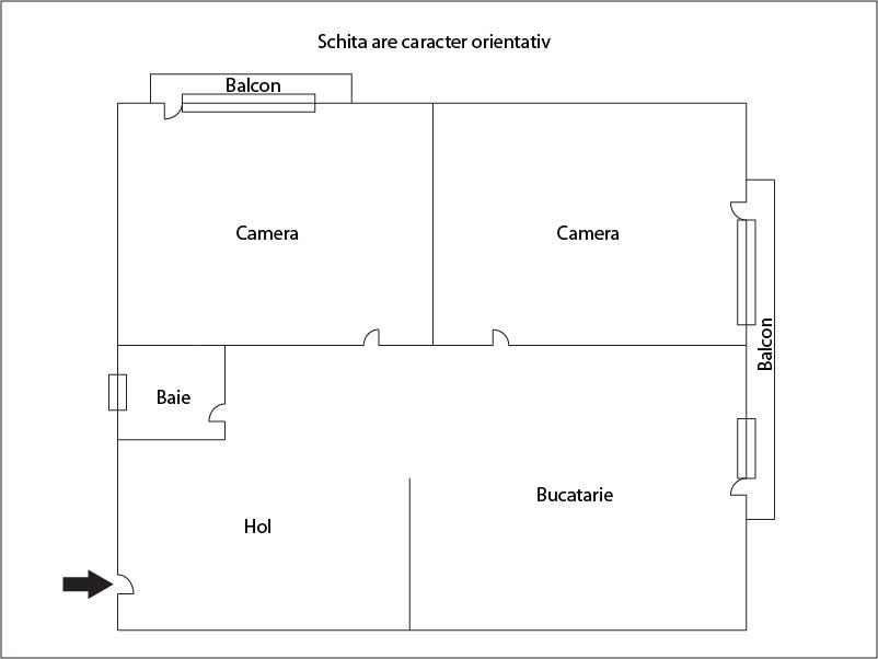 Apartament de vânzare 2 camere Floreşti - 23514AV | BLITZ Cluj-Napoca | Poza1